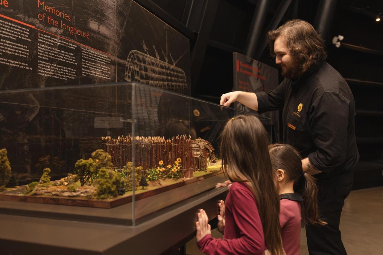 Hotel-Musee Premieres Nations Wendake Kültér fotó